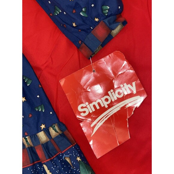 Daisy Kingdom Vintage Northwoods 3-Tier Girls Size 4 Winter Hooded Dress USA NWT - Picture 12 of 16